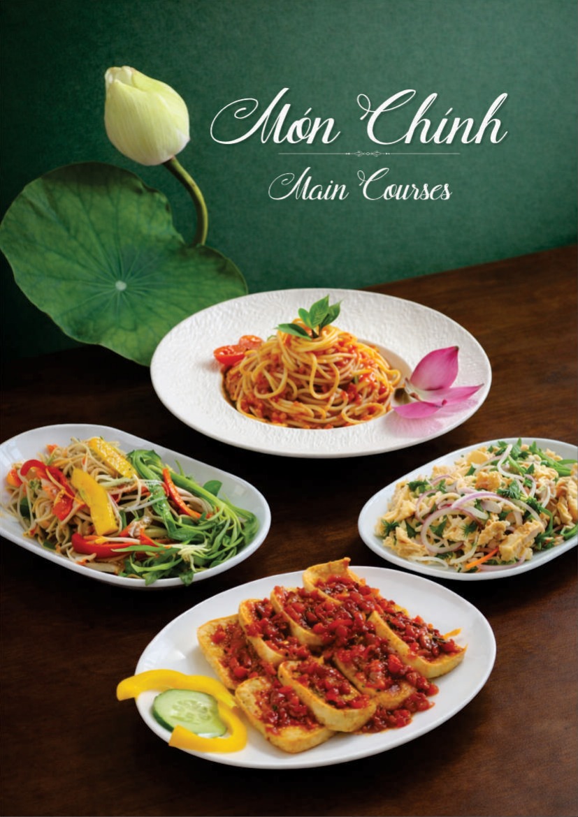 Trang 11 của thực đơn An Nhiên Vegan