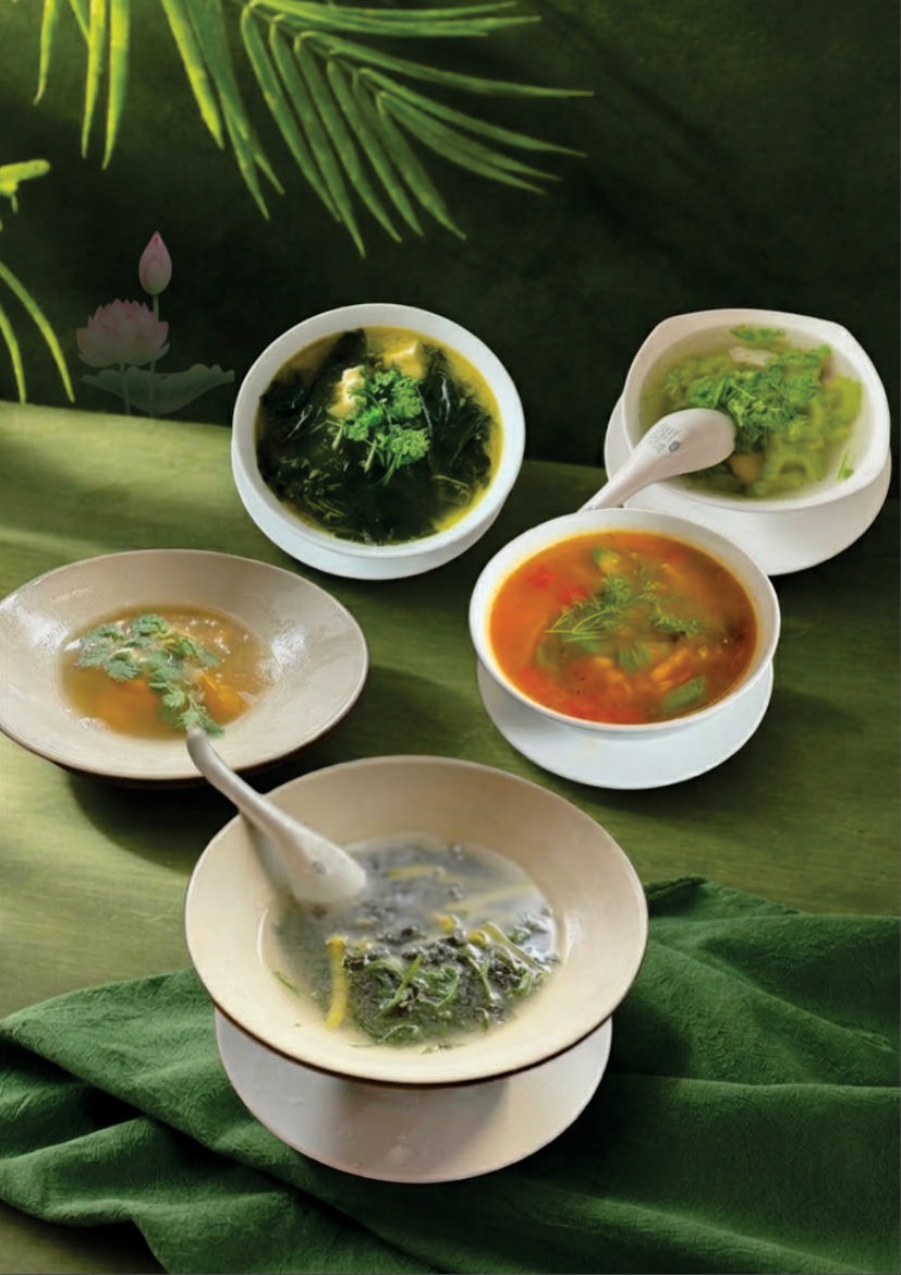 Trang 22 của thực đơn An Nhiên Vegan