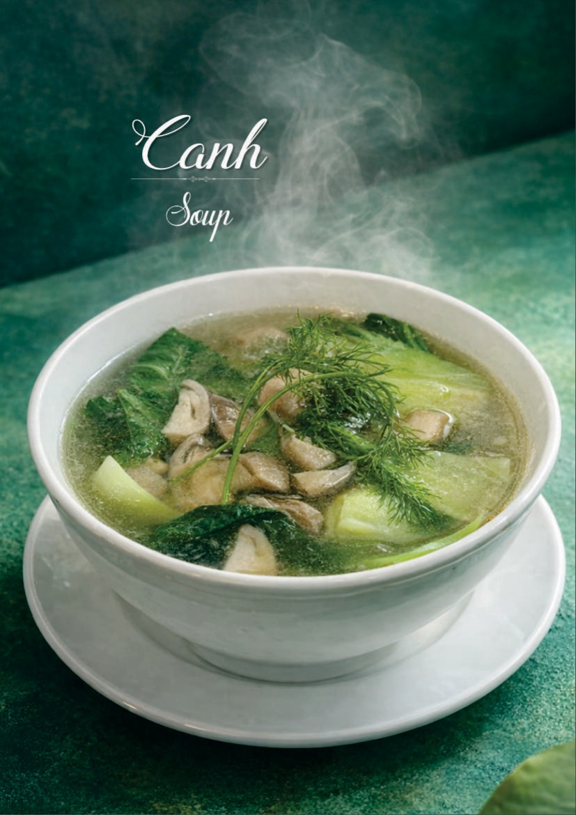 Trang 23 của thực đơn An Nhiên Vegan